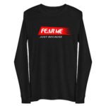 FMJB Collection-a-bearded-man-wearing-a-bella-canvas-long-sleeve-tee-ghost front view product image