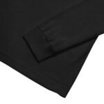 upclose view-long-sleeve-tee-black-heather-product-details-