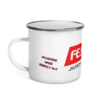 Vennie Rhino 'Can't Today, I'm Busy' 12oz Mug - image 4 - left view - fmjb collection